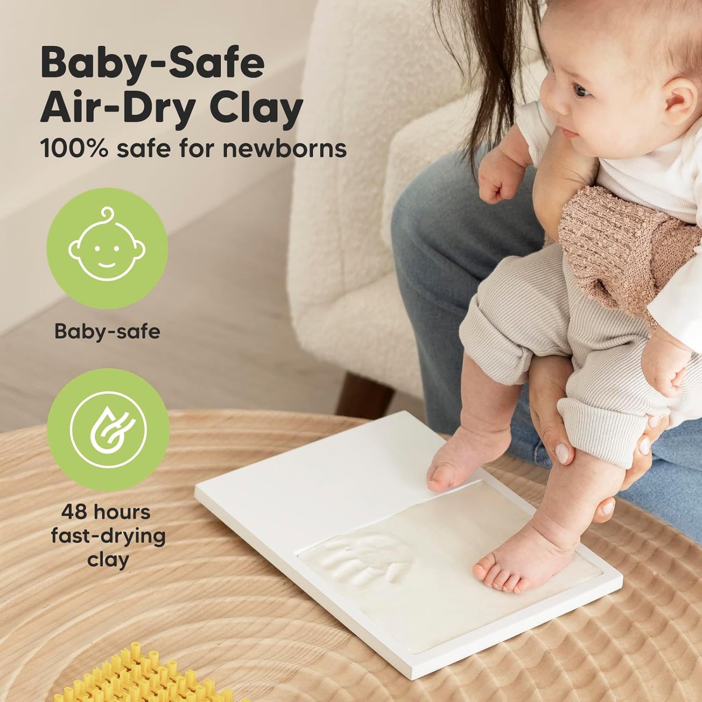 DIY Baby Handprint Photo Frame Kit