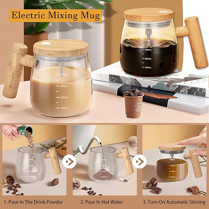 Portable Self Stirring Mug