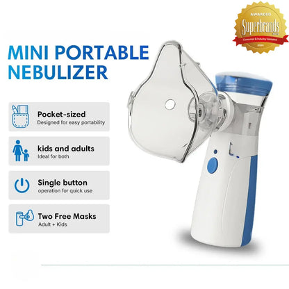 Portable Mesh Nebulizer Kit